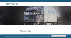 Desktop Screenshot of maavire.fi