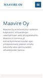 Mobile Screenshot of maavire.fi